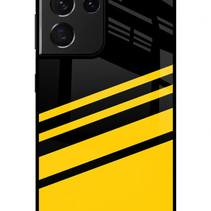Yellow Shades Samsung S21 Ultra Glass Case