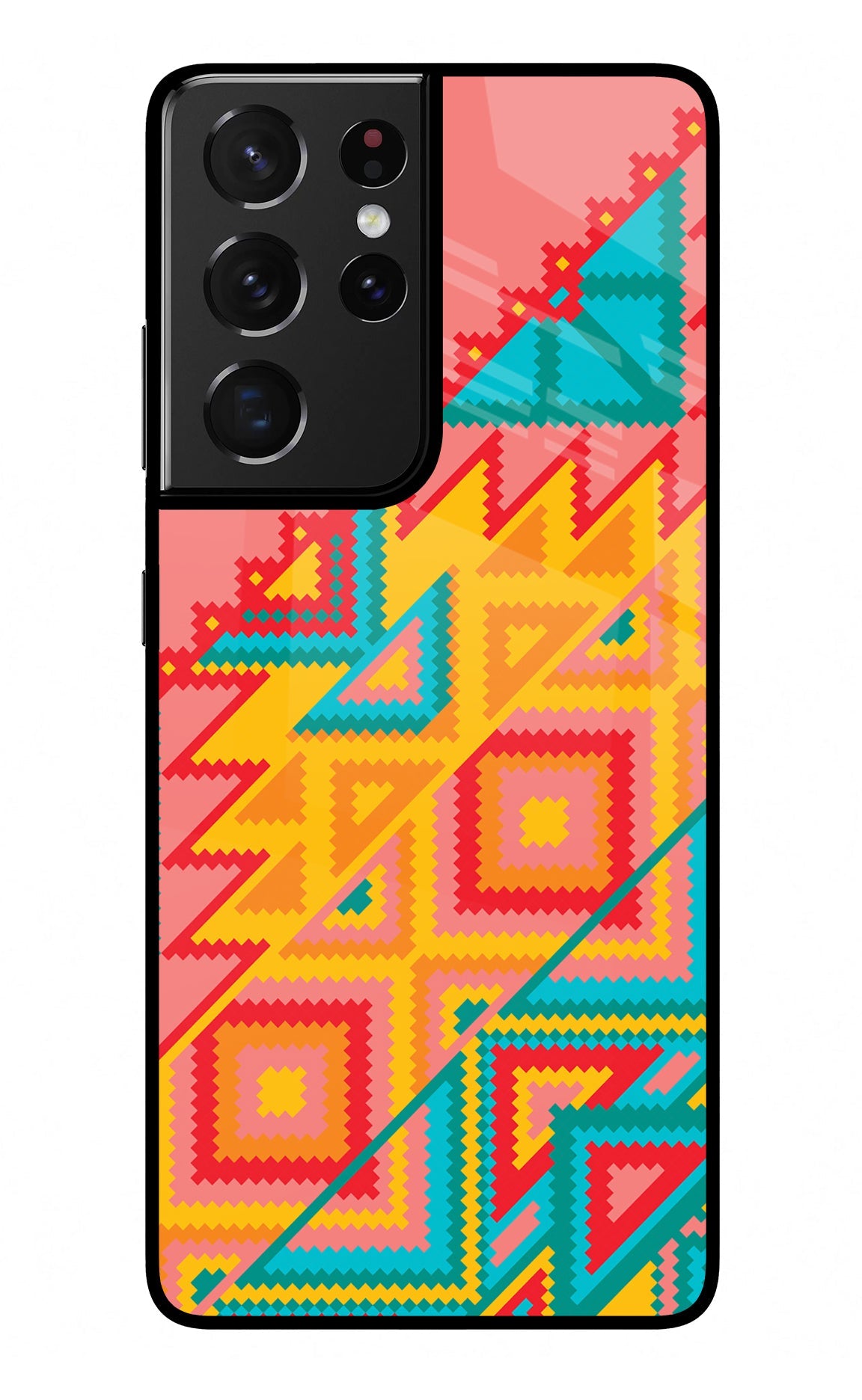 Aztec Tribal Samsung S21 Ultra Glass Case