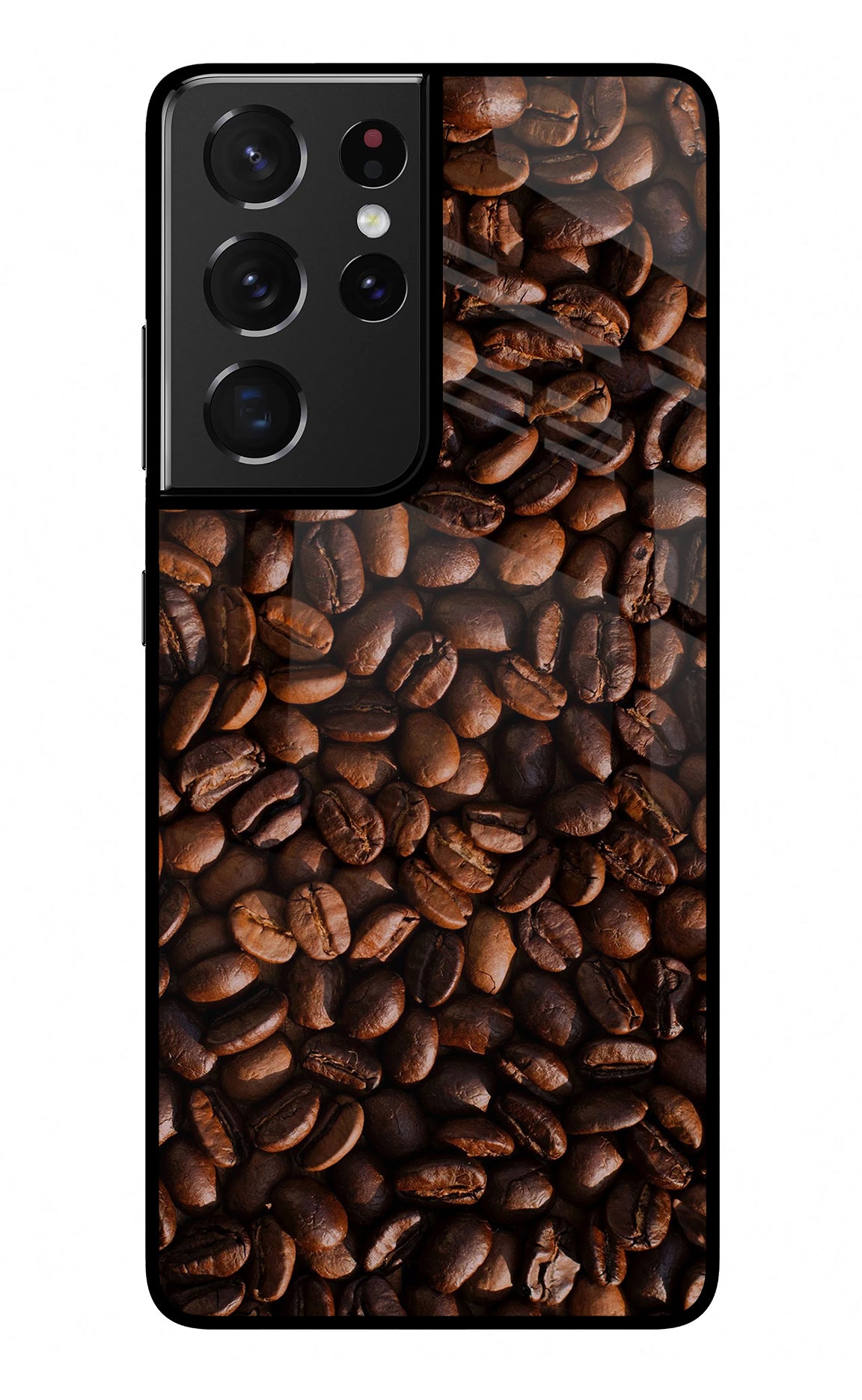 Coffee Beans Samsung S21 Ultra Glass Case