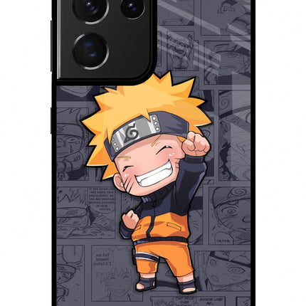 Chota Naruto Samsung S21 Ultra Glass Case