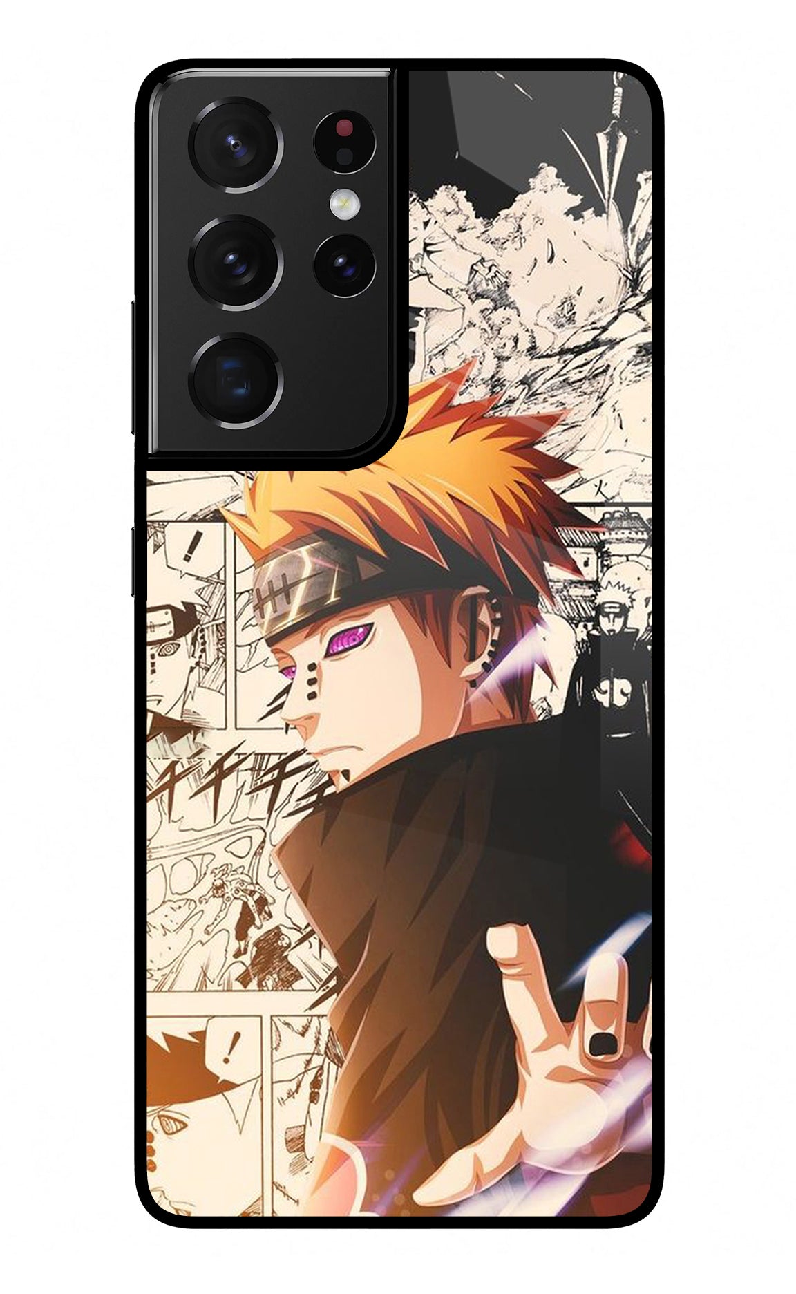 Pain Anime Samsung S21 Ultra Glass Case