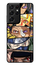 Naruto Character Samsung S21 Ultra Glass Case