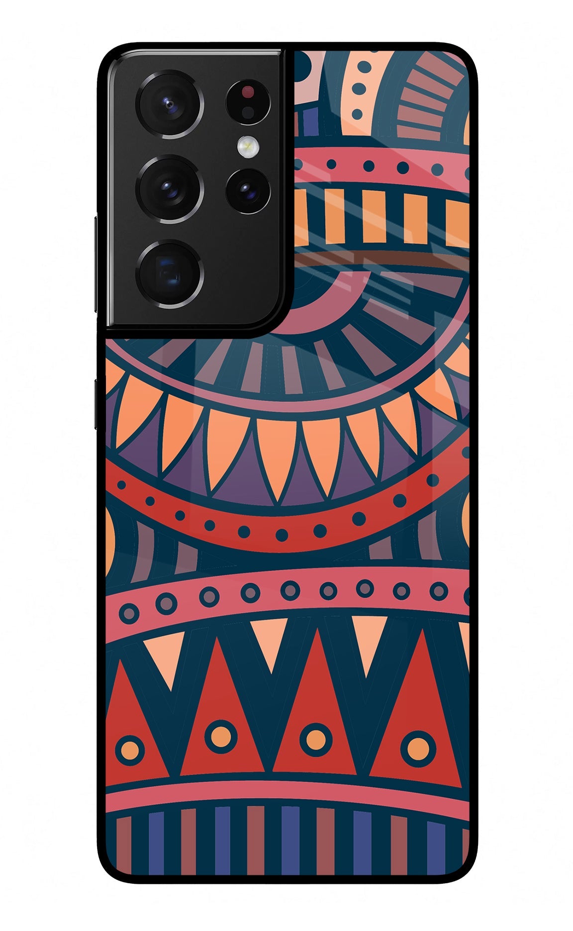 African Culture Design Samsung S21 Ultra Back Cover