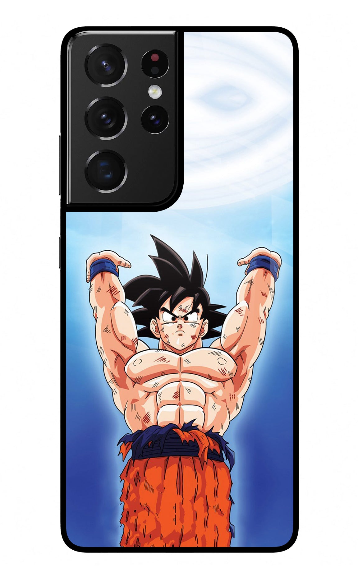 Goku Power Samsung S21 Ultra Back Cover