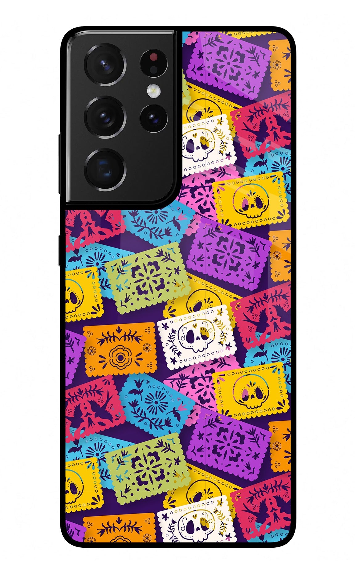 Mexican Pattern Samsung S21 Ultra Glass Case