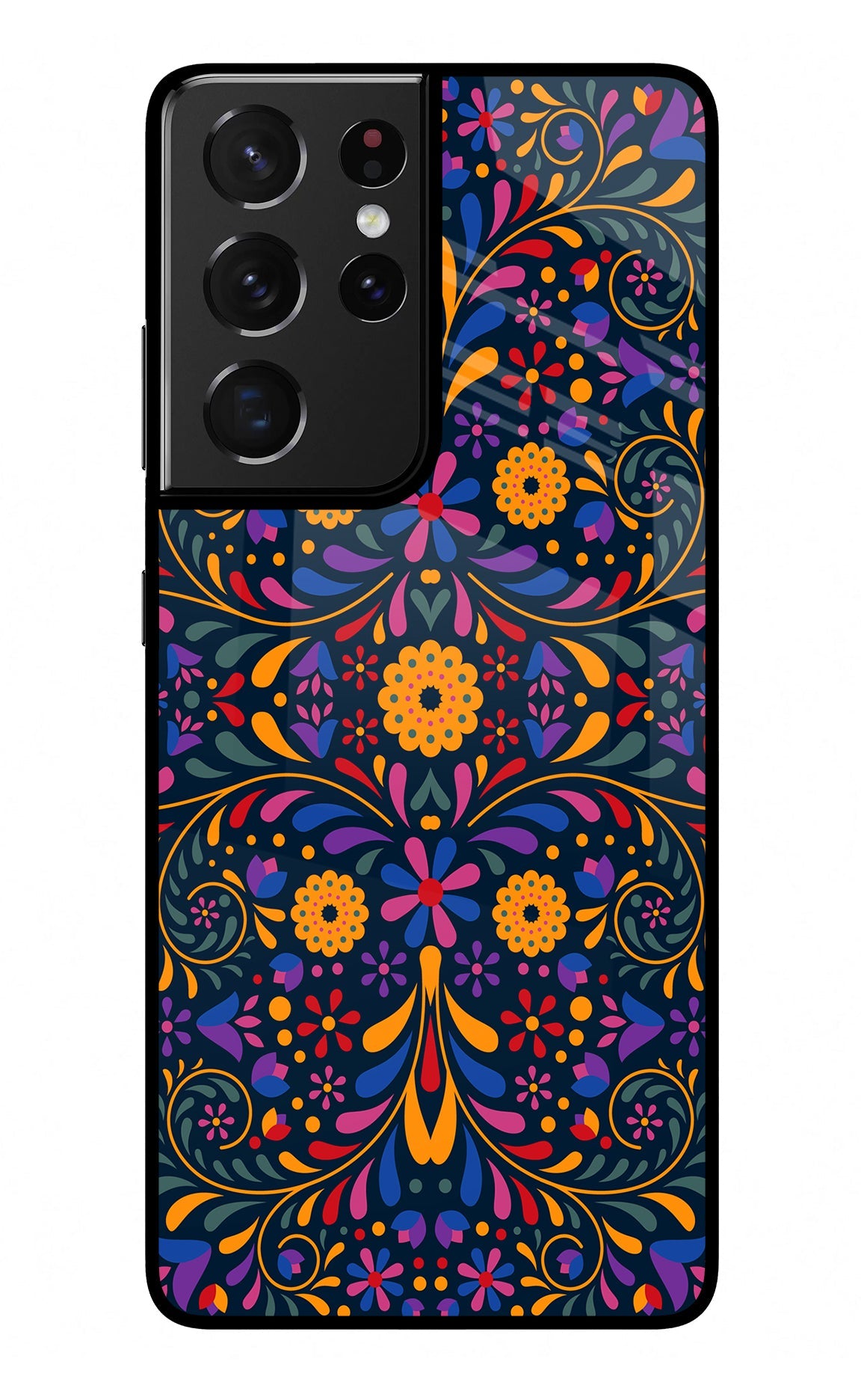 Mexican Art Samsung S21 Ultra Glass Case