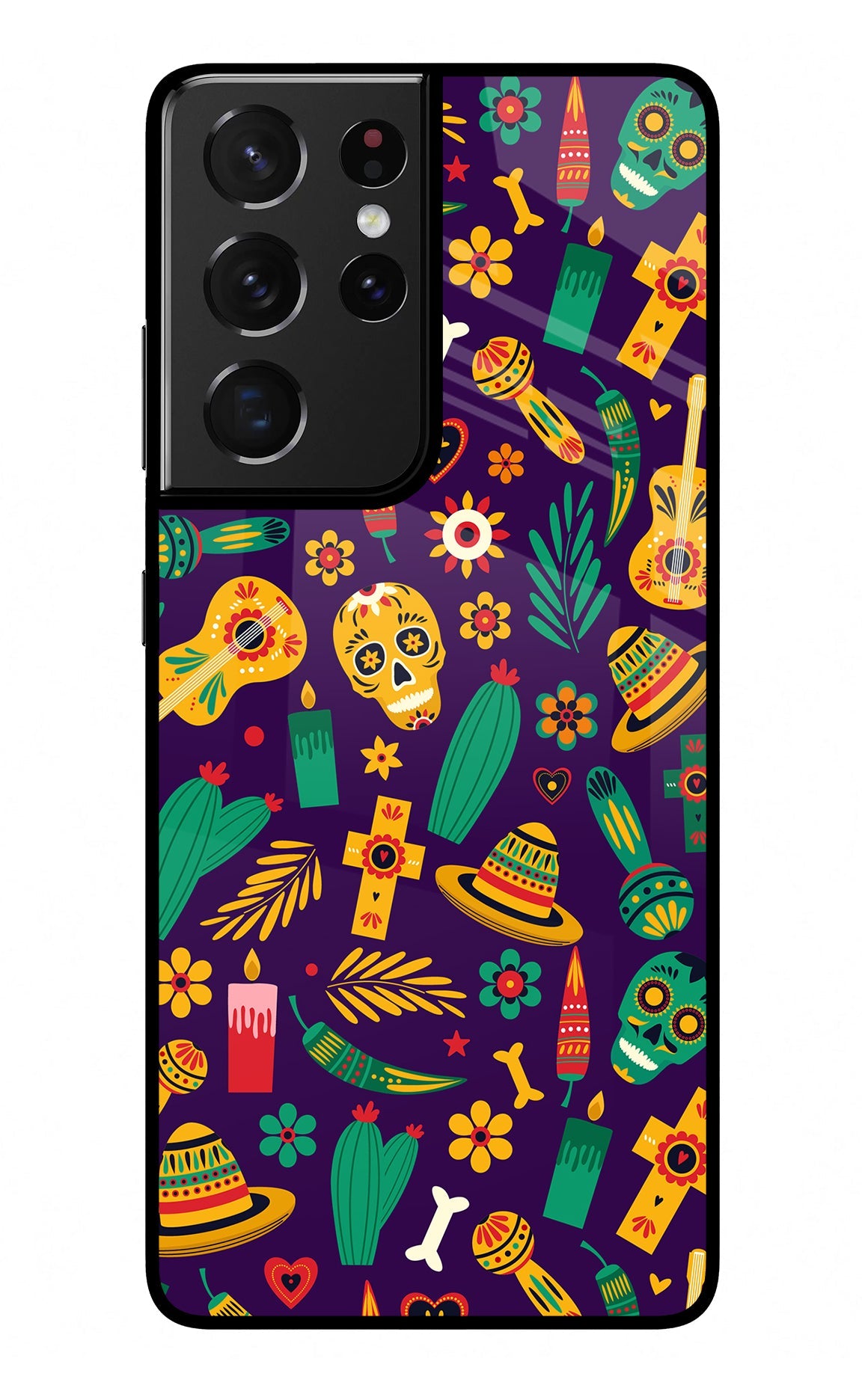 Mexican Artwork Samsung S21 Ultra Back Cover