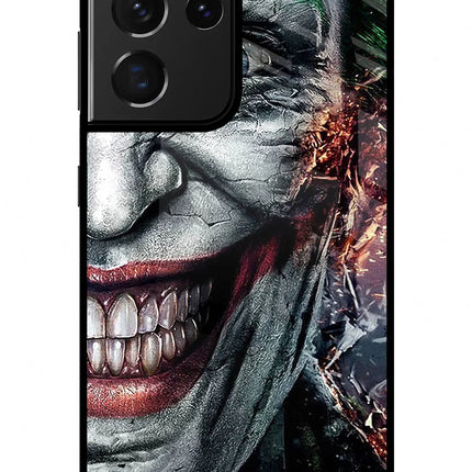 Joker Cam Samsung S21 Ultra Glass Case
