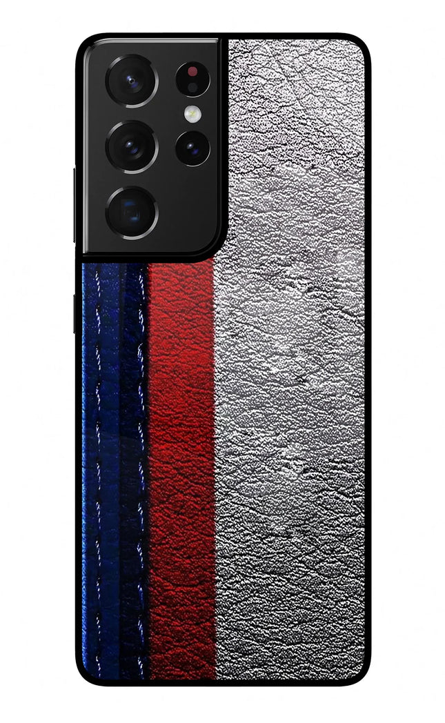 BMW Stripes Samsung S21 Ultra Glass Case