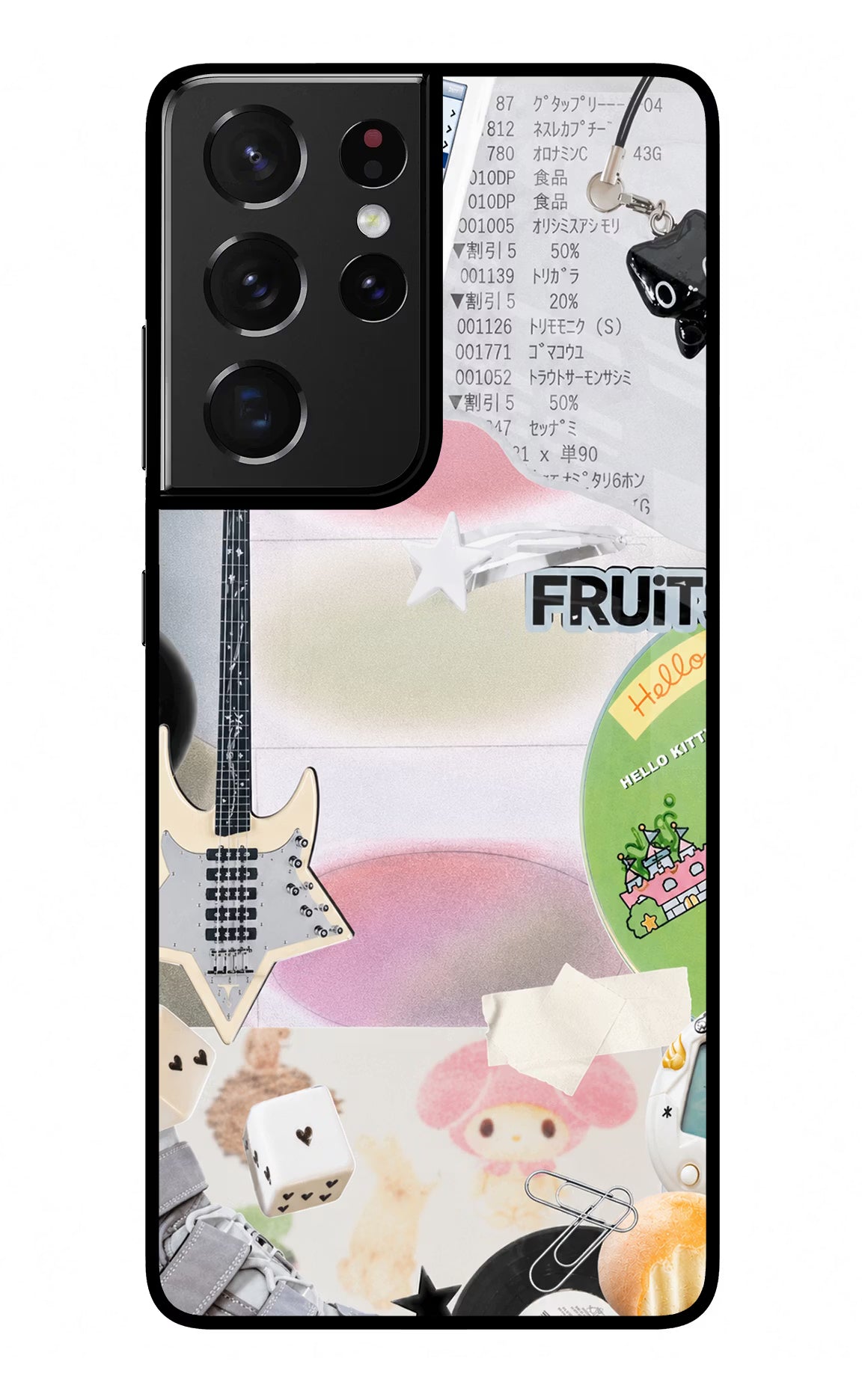 Softcore case Samsung S21 Ultra Glass Case