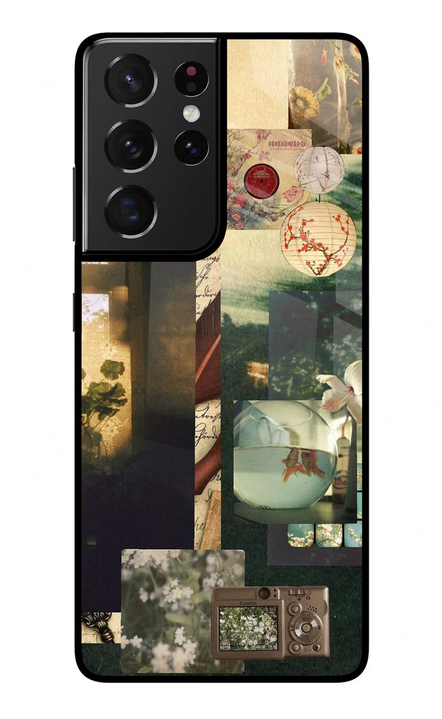 Summer Samsung S21 Ultra Glass Case
