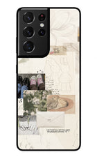 Soft Aesthetic Samsung S21 Ultra Glass Case