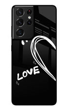 Love Line Samsung S21 Ultra Glass Case