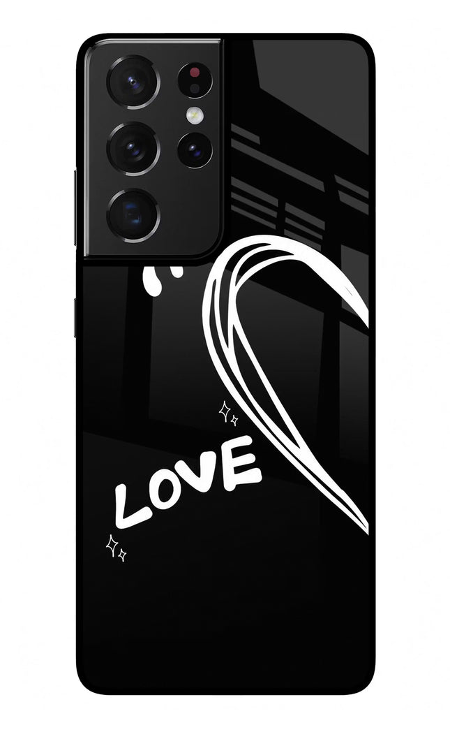 Love Line Samsung S21 Ultra Glass Case