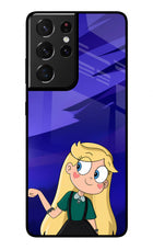 Star Glow Samsung S21 Ultra Glass Case