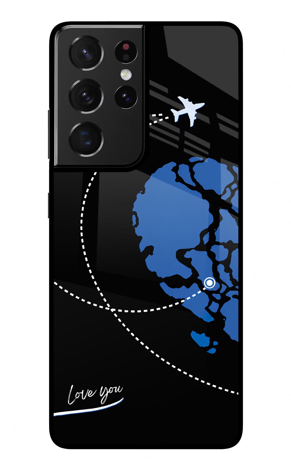 Love Orbit Samsung S21 Ultra Glass Case