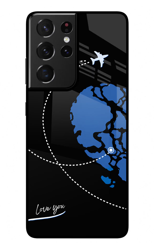Love Orbit Samsung S21 Ultra Glass Case