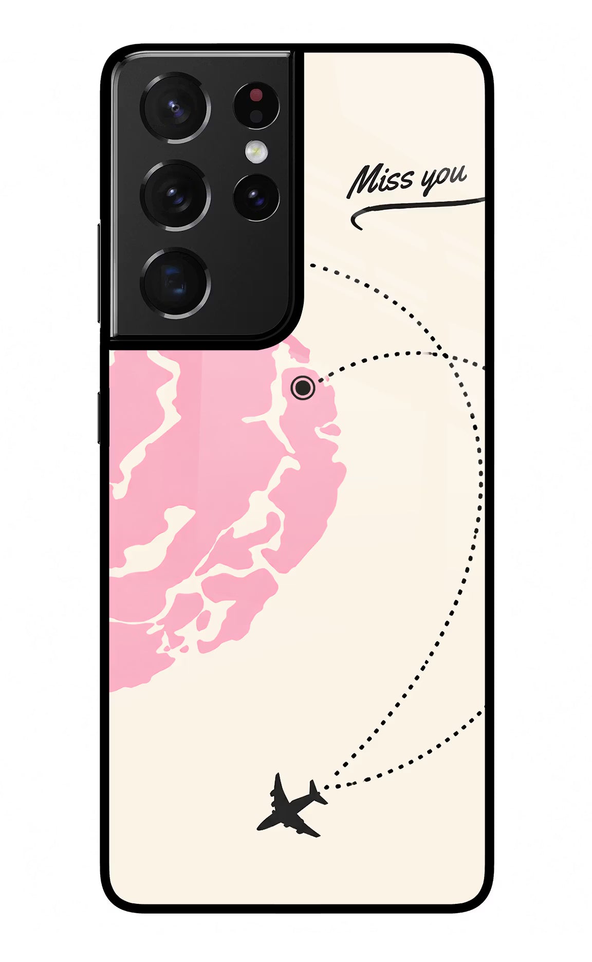 Miss Orbit Samsung S21 Ultra Glass Case