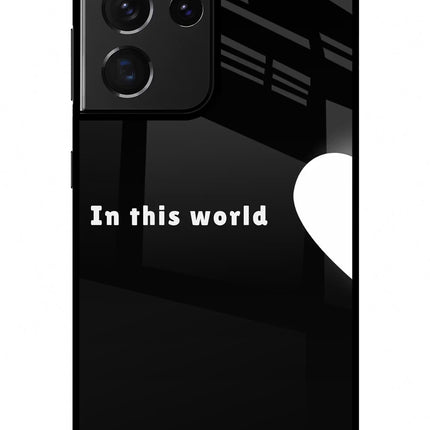 This World Samsung S21 Ultra Glass Case