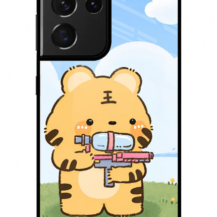 Tiger Treat Samsung S21 Ultra Glass Case