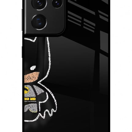 Bat Kitty Samsung S21 Ultra Glass Case