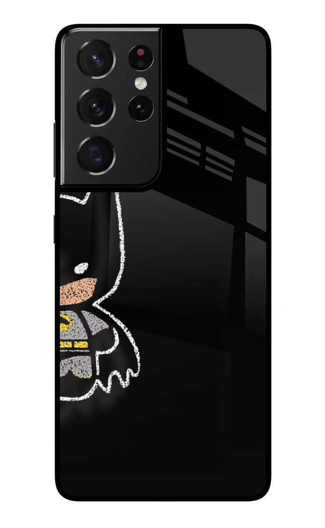 Bat Kitty Samsung S21 Ultra Glass Case