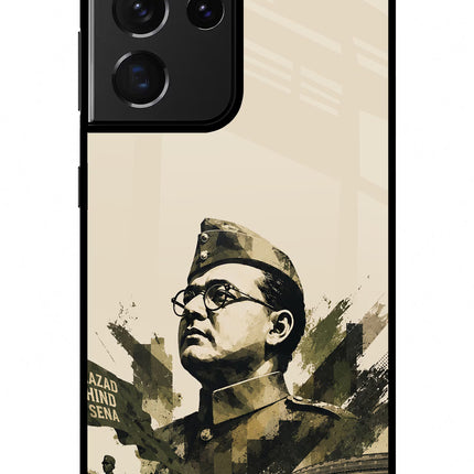 Netaji Rising Samsung S21 Ultra Glass Case
