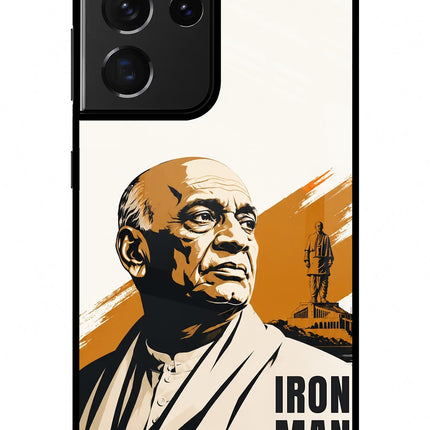 Sardar Patel Iron Will Samsung S21 Ultra Glass Case