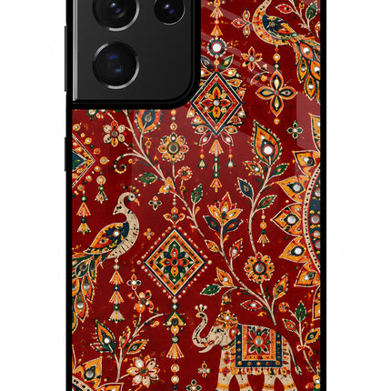 Laal Riwaaz Samsung S21 Ultra Glass Case