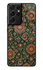 Green Pataka Samsung S21 Ultra Glass Case