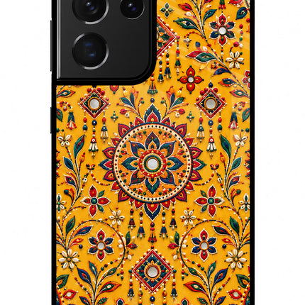 Sunlit Aura Samsung S21 Ultra Glass Case