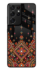 Noir Mehfil Samsung S21 Ultra Glass Case