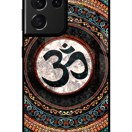 Om Culture Samsung S21 Ultra Glass Case
