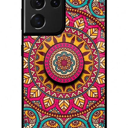 Mandala Samsung S21 Ultra Glass Case