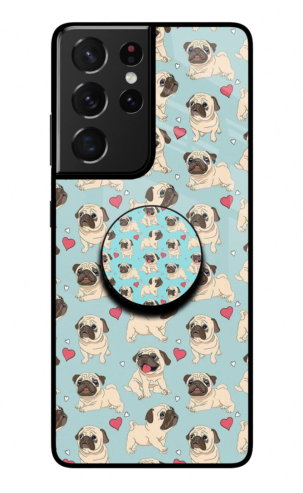 Pug Dog Samsung S21 Ultra Pop Case