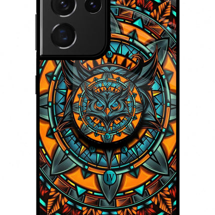 Angry Owl Samsung S21 Ultra Glass Case