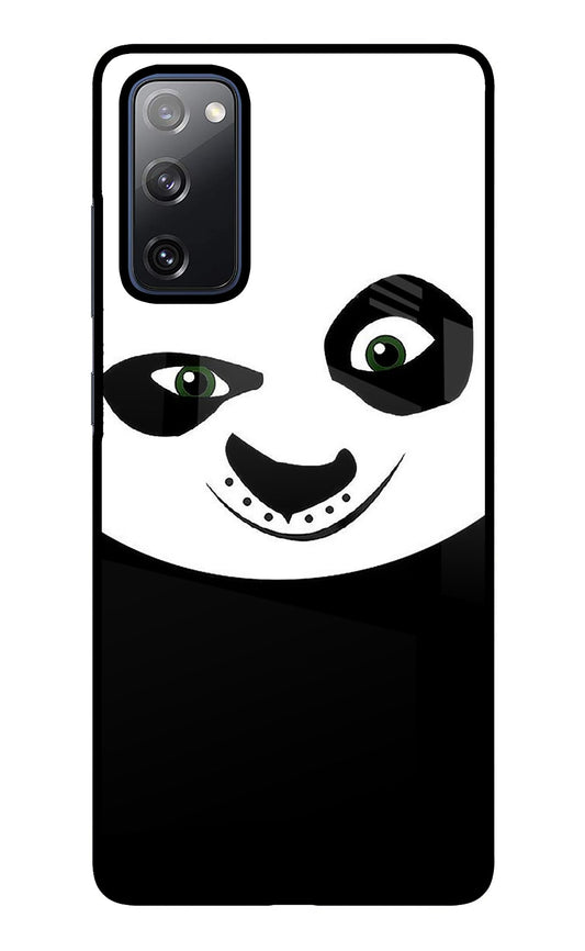 Panda Samsung S20 FE Glass Case
