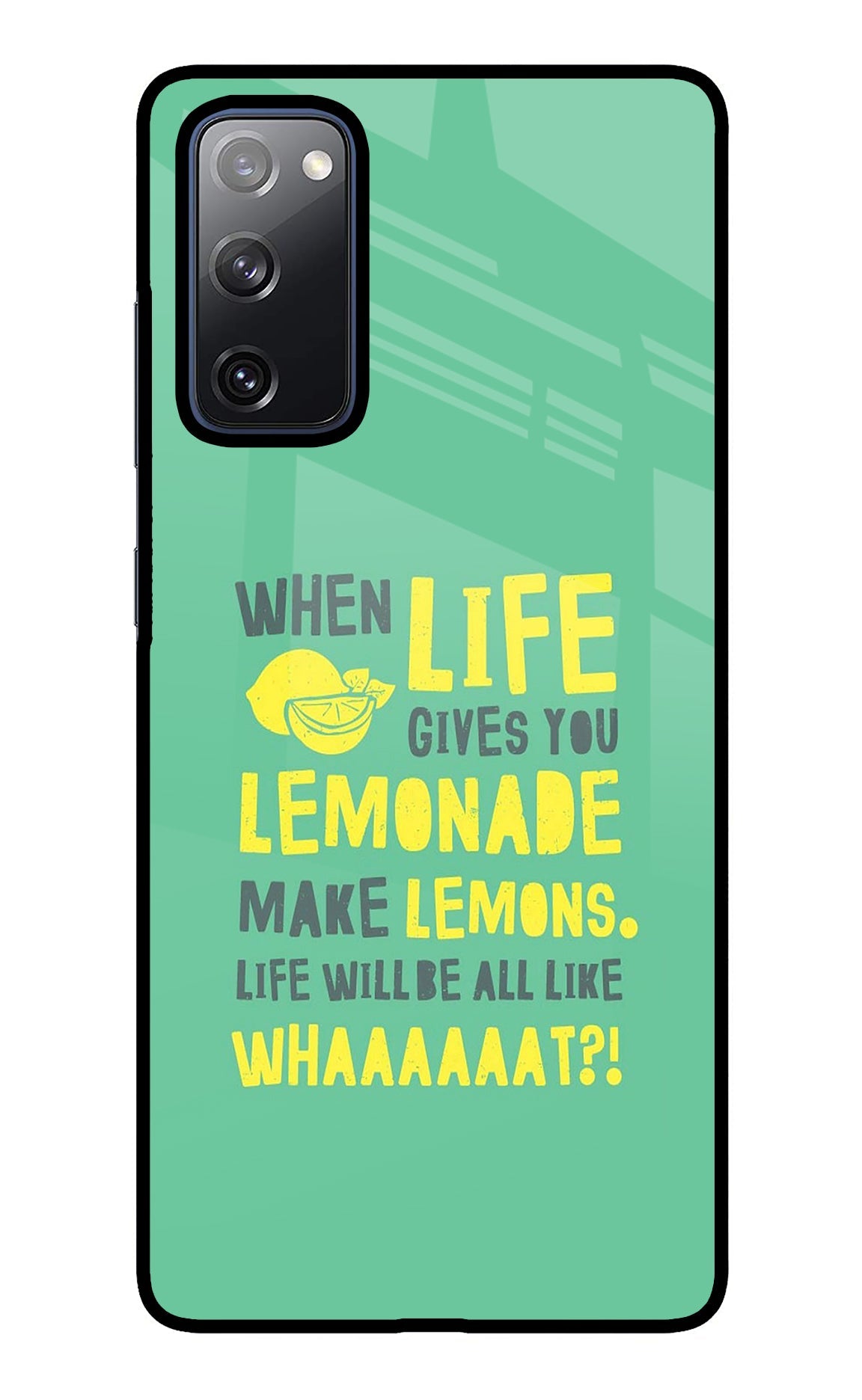 Quote Samsung S20 FE Back Cover