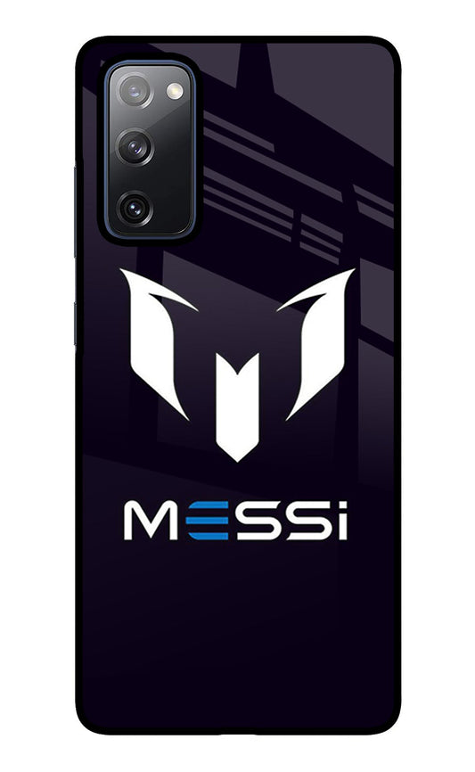 Messi Logo Samsung S20 FE Glass Case