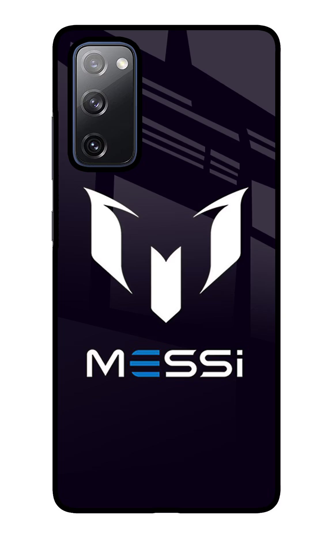 Messi Logo Samsung S20 FE Glass Case Back Cover by Casekaro