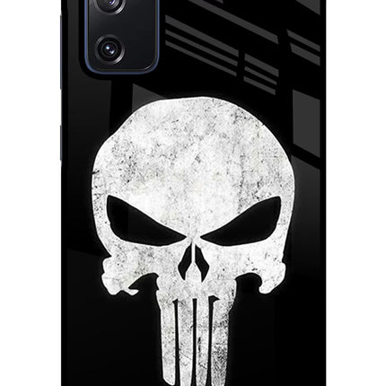 Punisher Skull Samsung S20 FE Glass Case