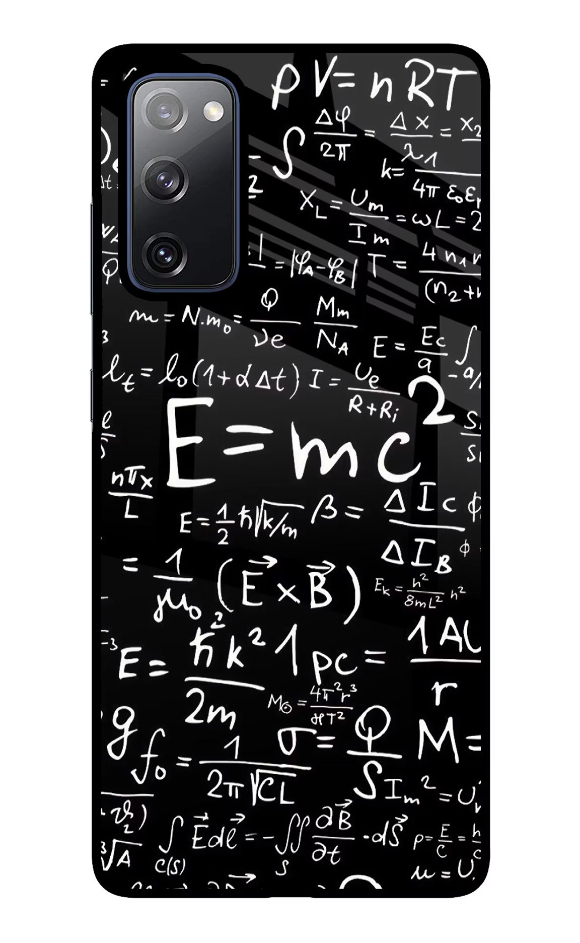 Physics Formula Samsung S20 FE Glass Case