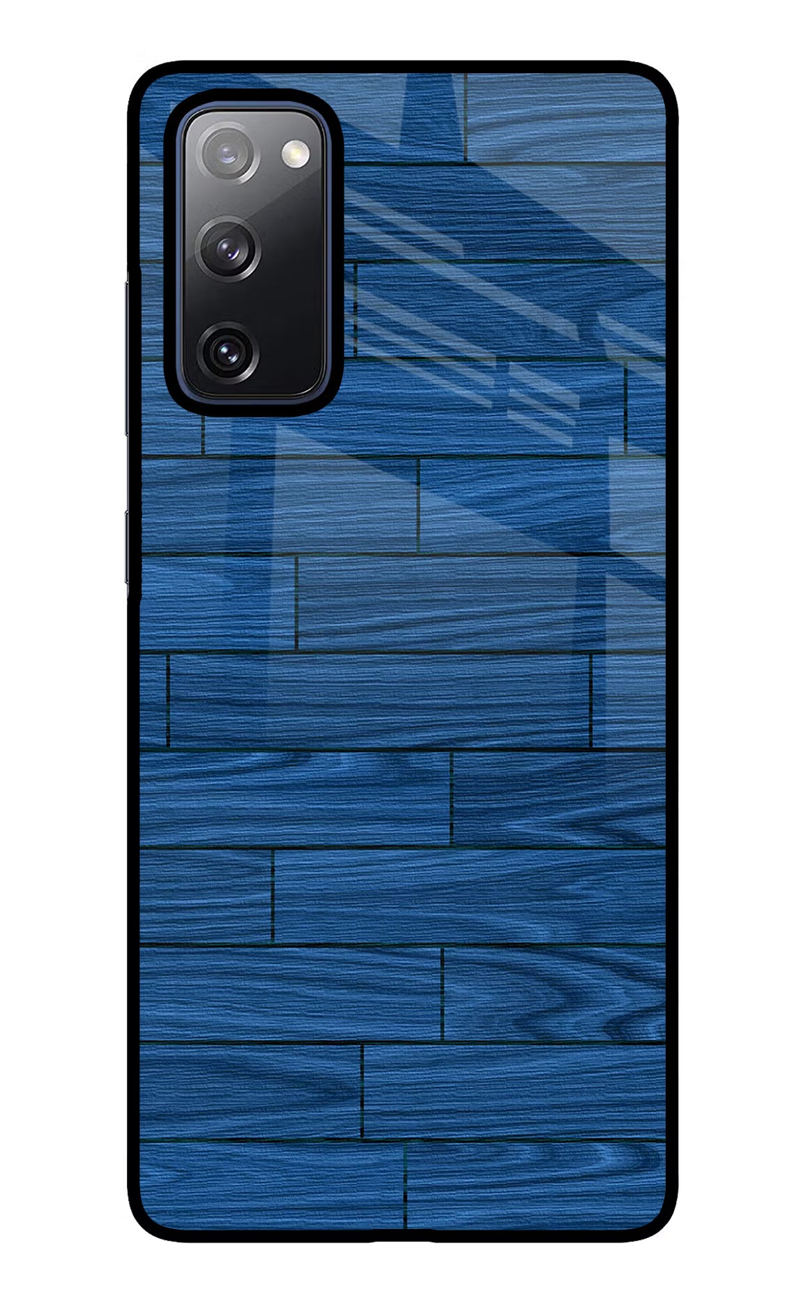 Wooden Texture Samsung S20 FE Glass Case Back Cover by Casekaro