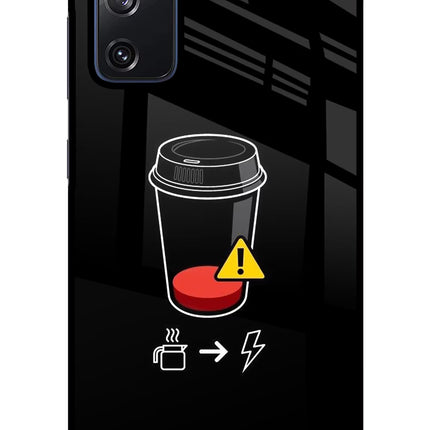 Coffee Samsung S20 FE Glass Case