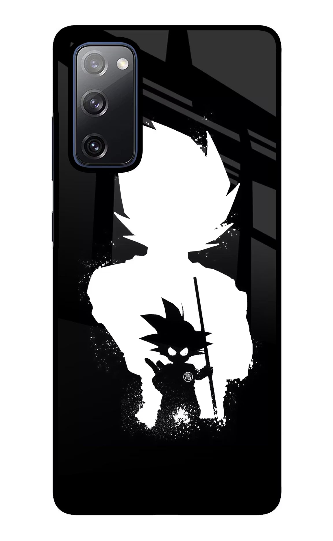 Goku Shadow Samsung S20 FE Glass Case Back Cover by Casekaro