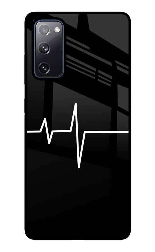 Heart Beats Samsung S20 FE Glass Case