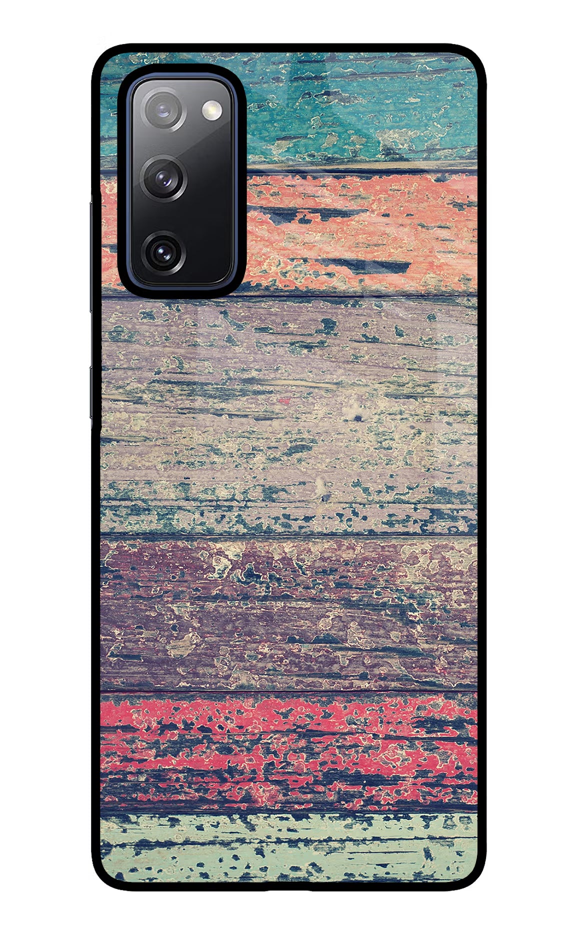 Colourful Wall Samsung S20 FE Glass Case Back Cover by Casekaro