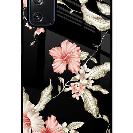 Flowers Samsung S20 FE Glass Case
