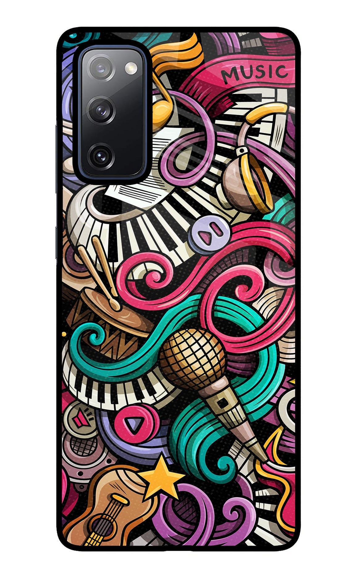 Music Abstract Samsung S20 FE Back Cover