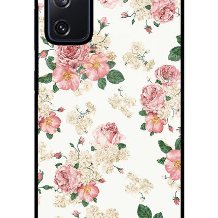 Flowers Samsung S20 FE Glass Case